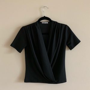 •Zara• Short Sleeve Blouse